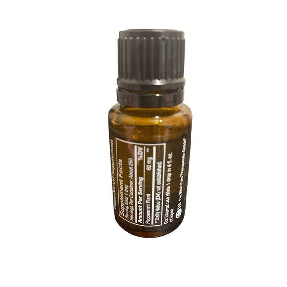 doTERRA Peppermint Essential Oil 15ml Expires 2025 June (used, 75% Full) - Picture 2 of 4